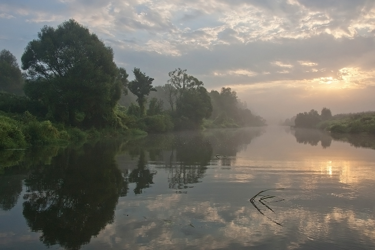 Dämmerung auf dem Upa