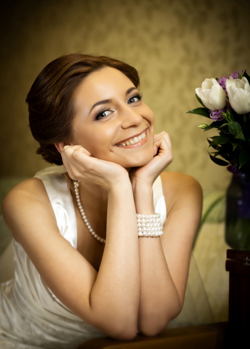 Porträt einer Braut