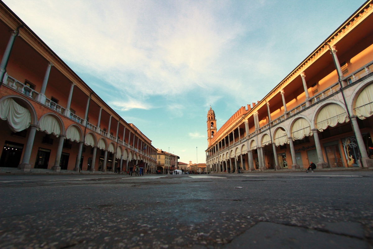 Piazza del Popolo of Faenza