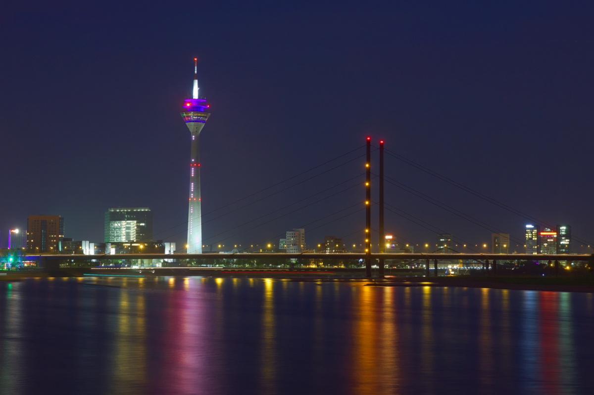 Düsseldorf, Nacht