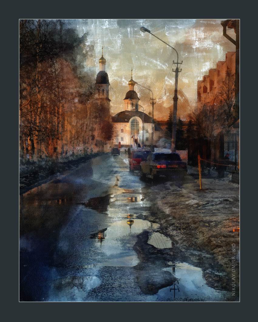 Arkhangelsk. Quay. März 2015