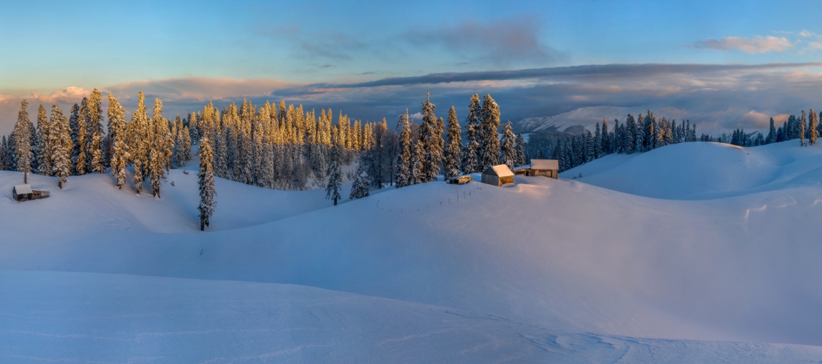 Die ersten Strahlen.