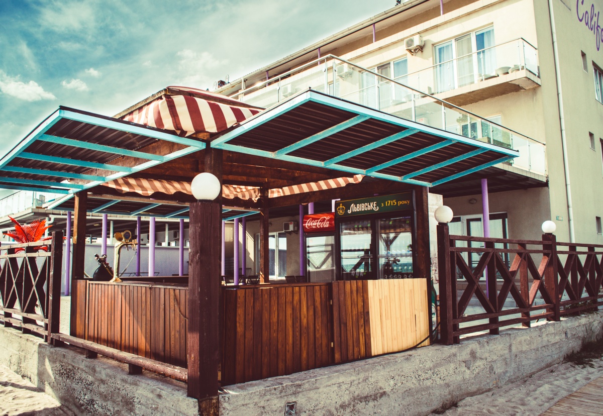 Bar on the beach