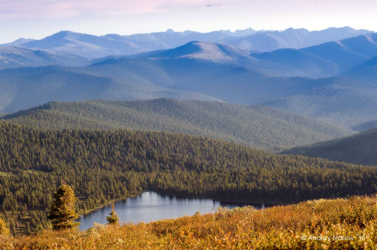 Wilde Wellen der westlichen Sayan