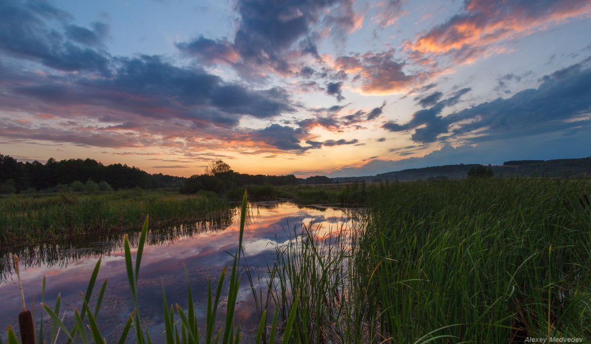 An einem Sommerabend