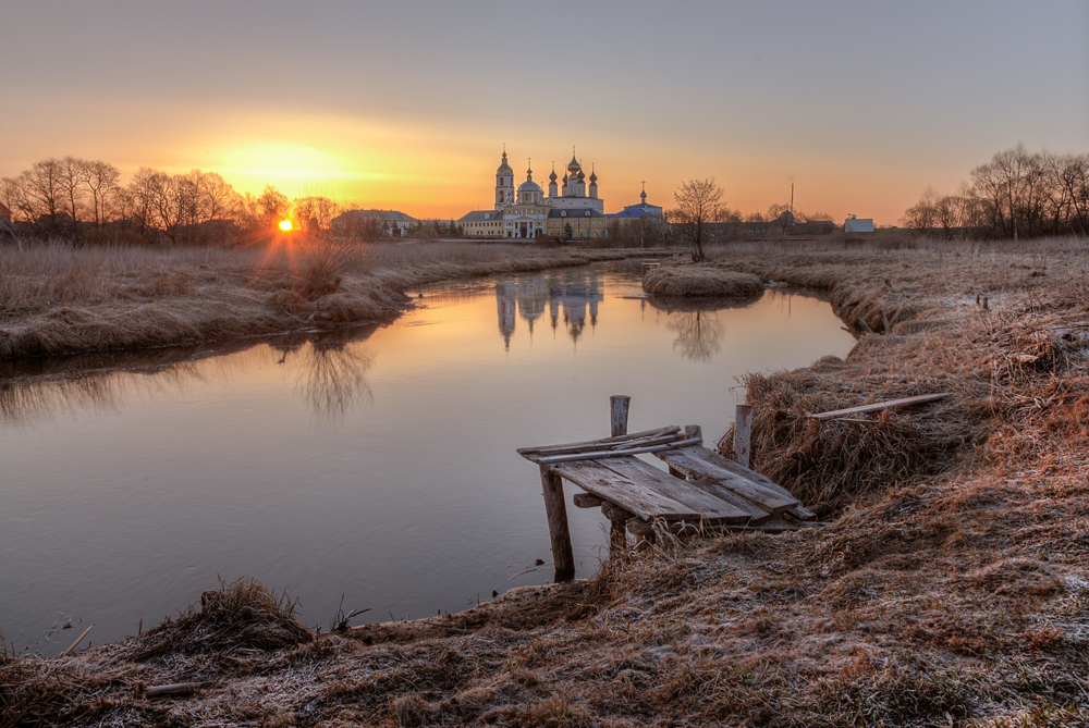 April Morgendämmerung ..