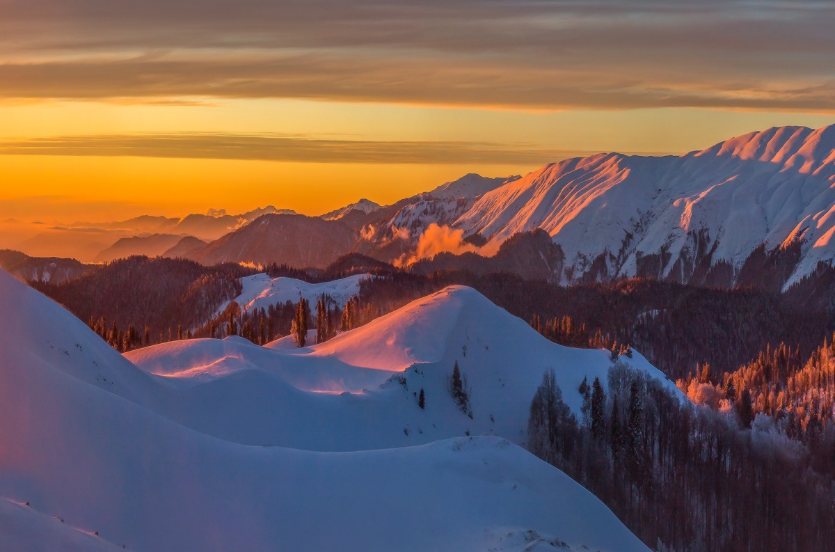 Alo - rosa Sonnenuntergang.