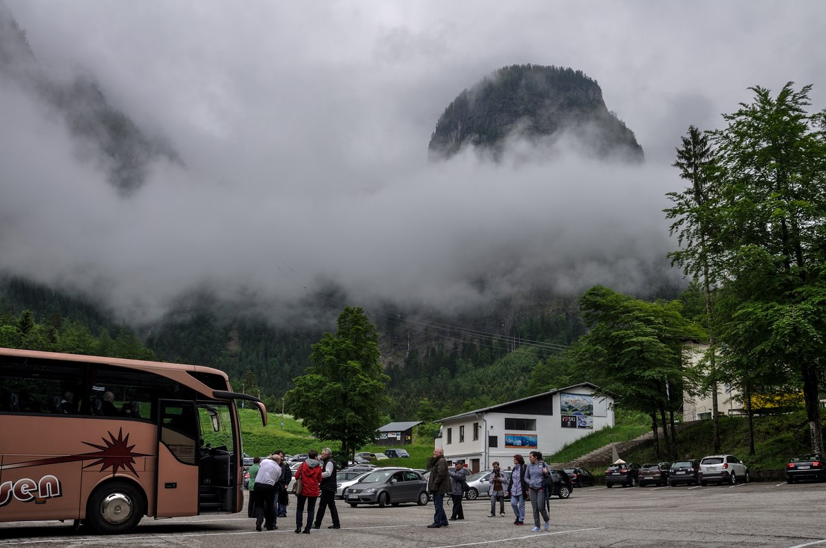 Ein kurzer Zwischenstopp auf dem Weg von Österreich nach Bayern.