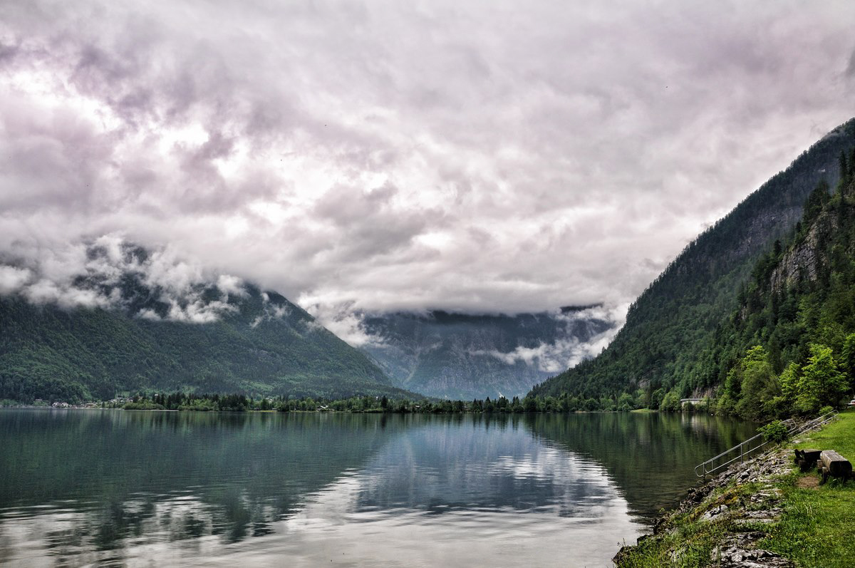 See in den Bergen von Österreich Alpen .. ..