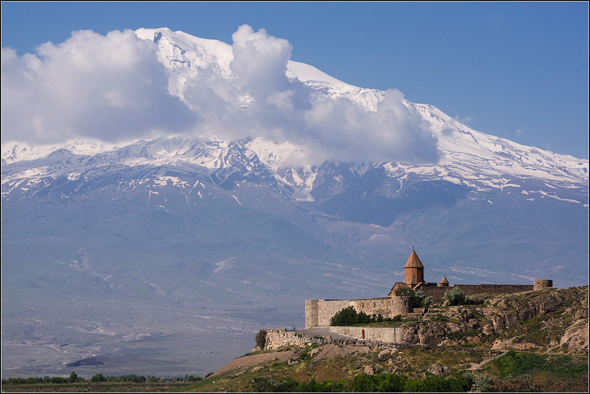 Khor Virap und Ararat ...