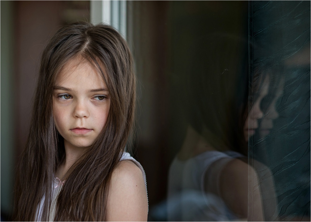 Portrait mit Reflexion