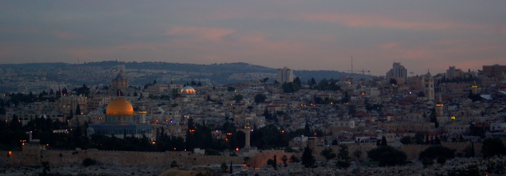 Jerusalem. Abend