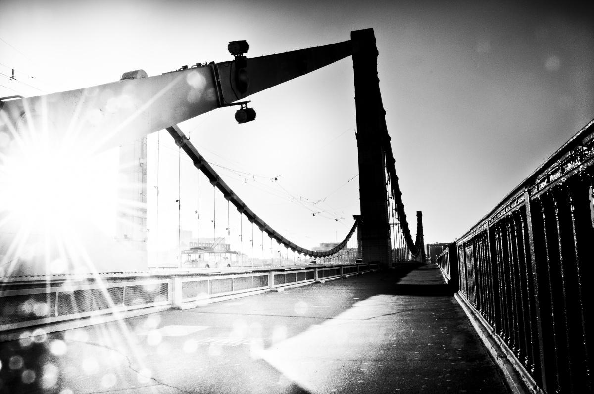 Krim-Brücke, Morgen