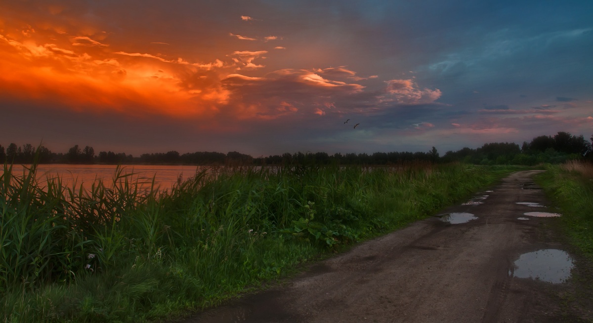 Nehmen wir an, es regnet!