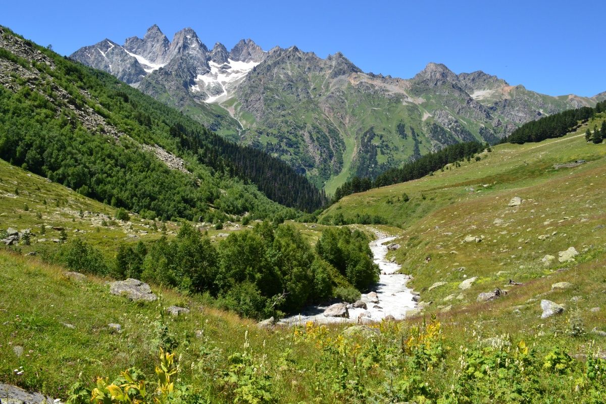 Flusstal. Ak-Rohr KCR