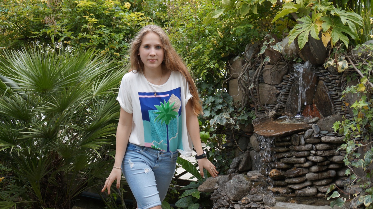 Sommer-Garten in Sochi