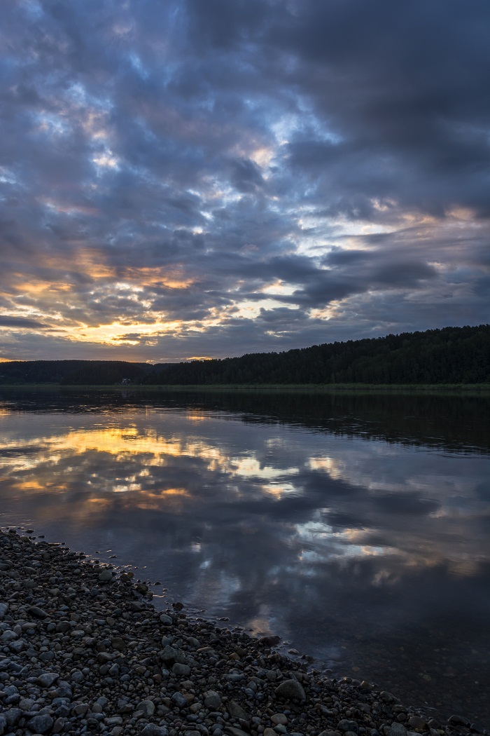 Die ersten Strahlen.