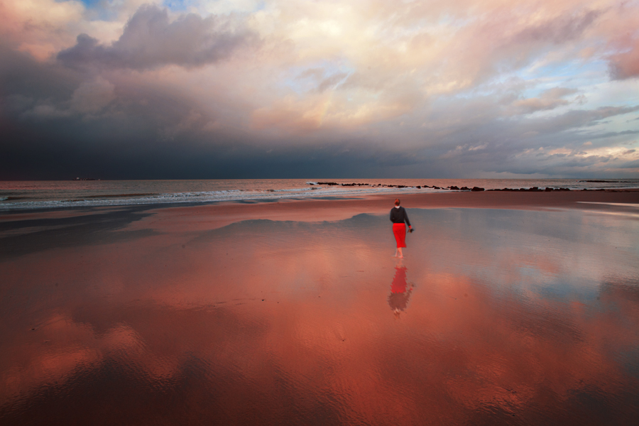 Spaziergang in den Wolken