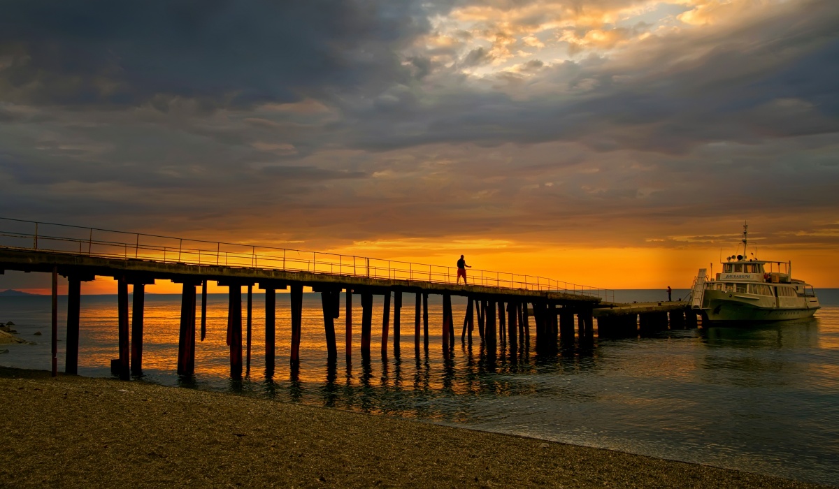Der letzte Passagier.