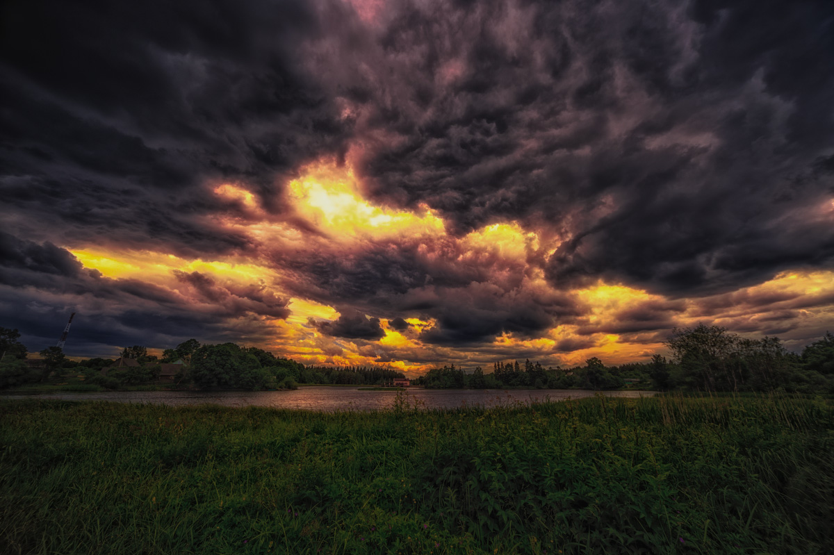 Der Himmel über Klyastitsy 2