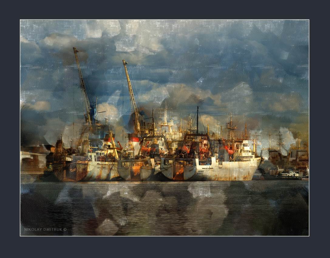 Port. Arkhangelsk. 2013