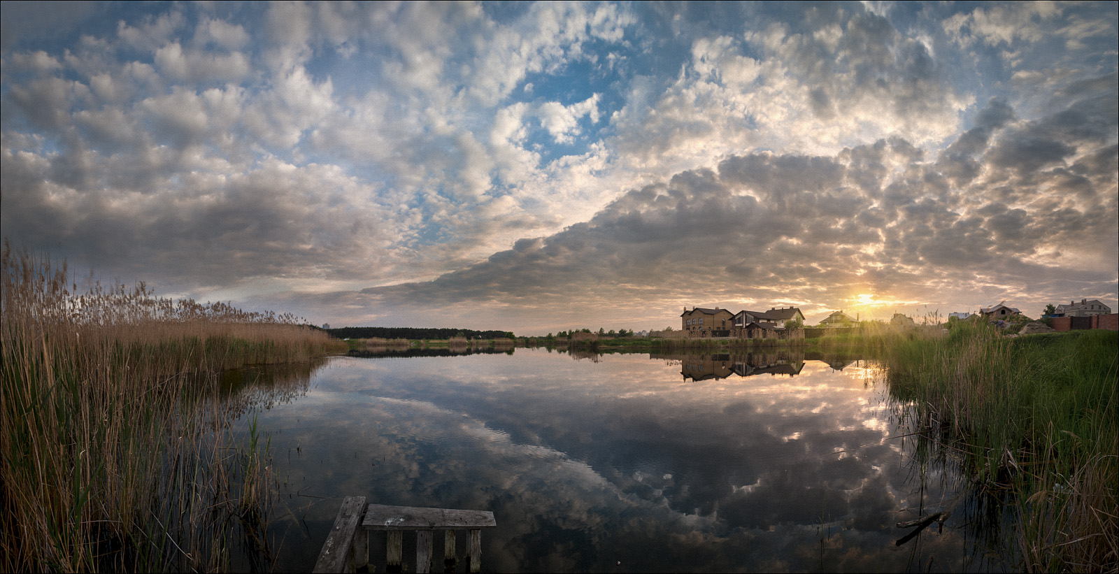 Abend auf dem Fluss 2