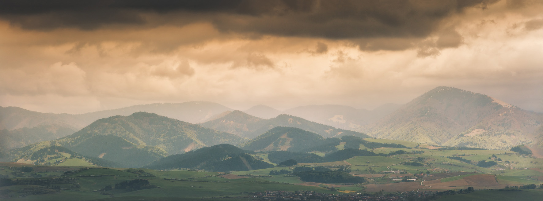 Bewölkten Tag auf Martin