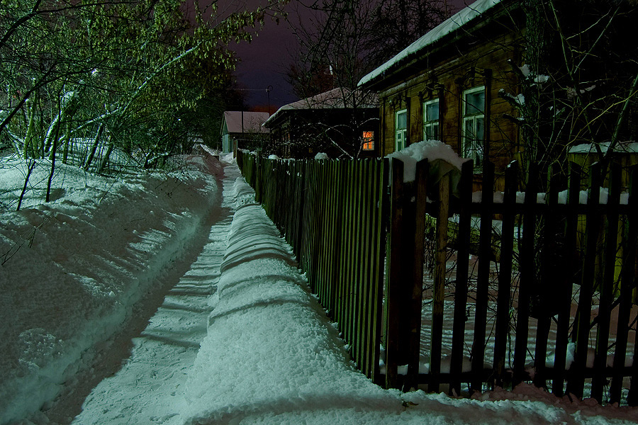 Das Licht in dem Fenster