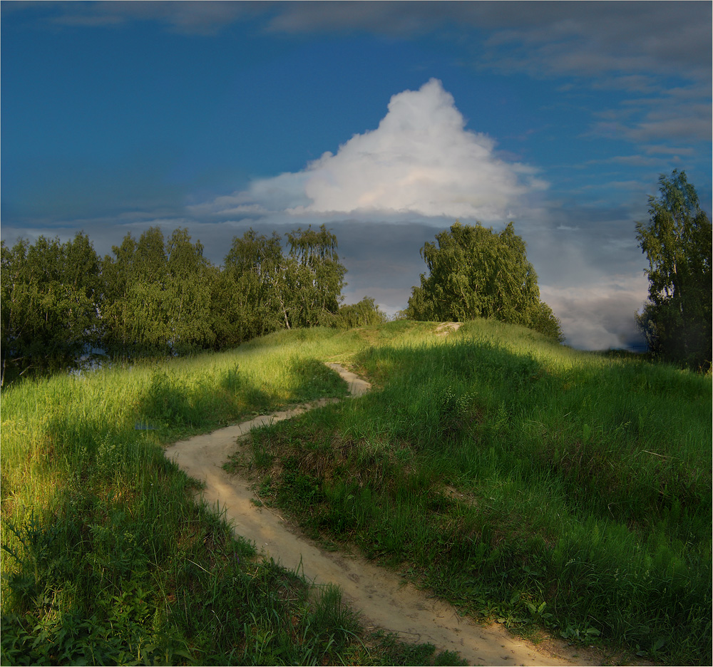 Barfuß in den warmen Tagen