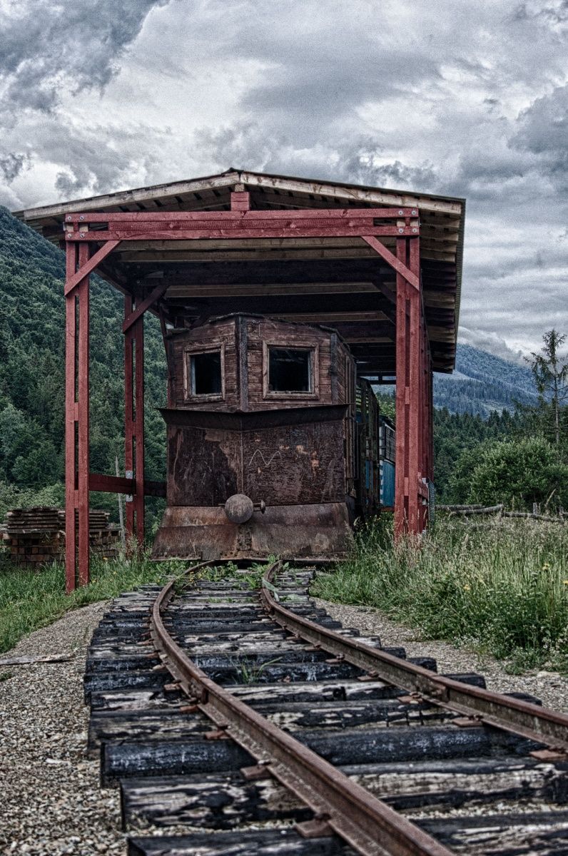 Dieser Zug ist nicht in Eile ...