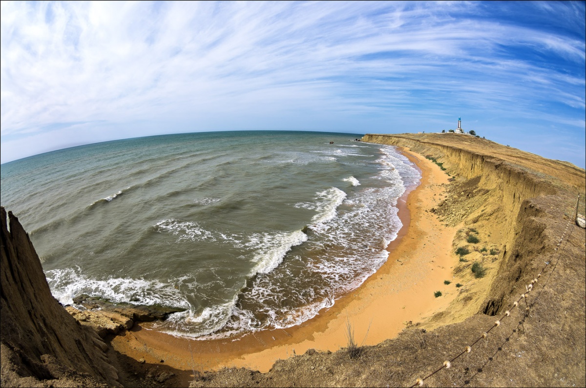 Und ich werfe Steine ​​mit steilen Berezhko ....