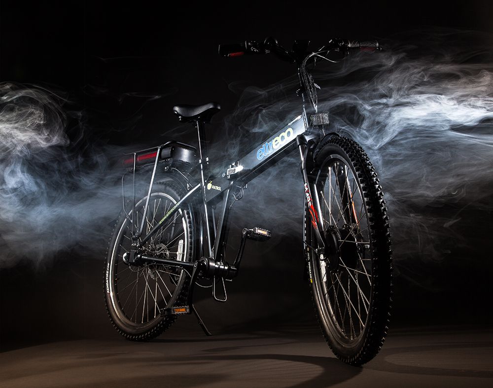 Elektro-Fahrräder Eltreco Patrol Cardan 28  '' Double Battery Scheibenbremse