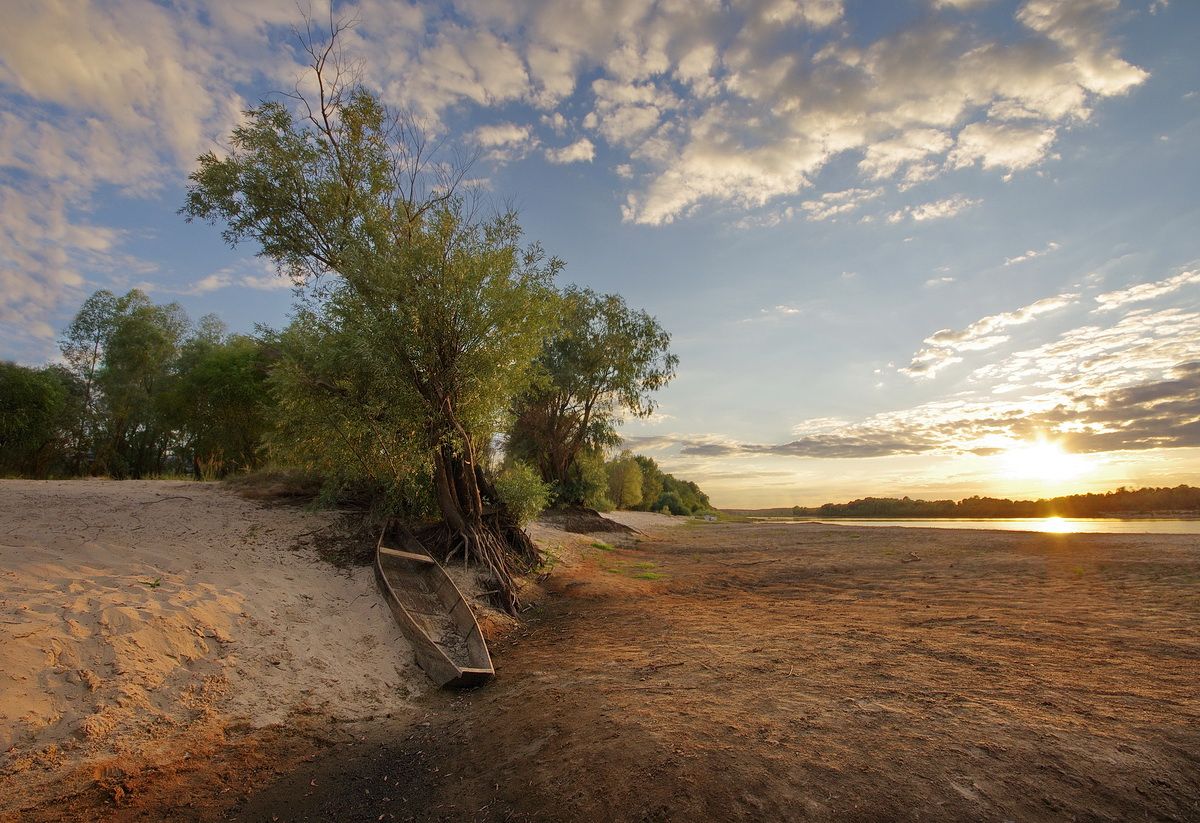 Zurückgegangen Fluss ..