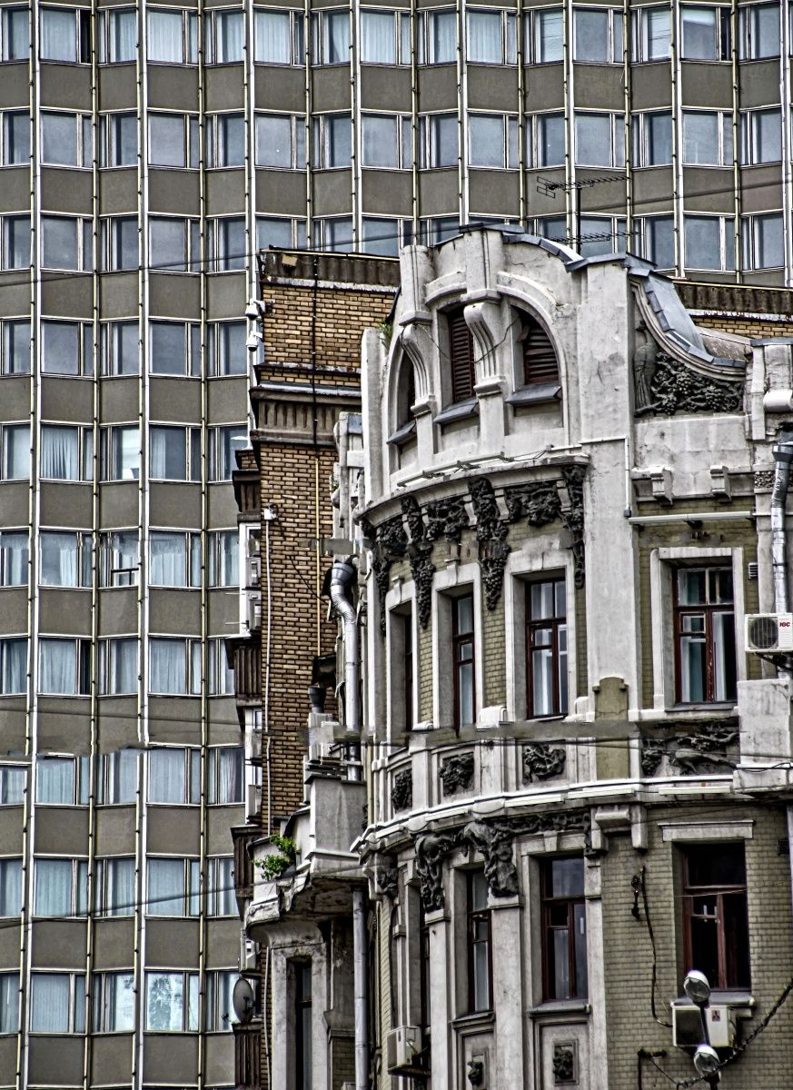 Städtischen Kontraste