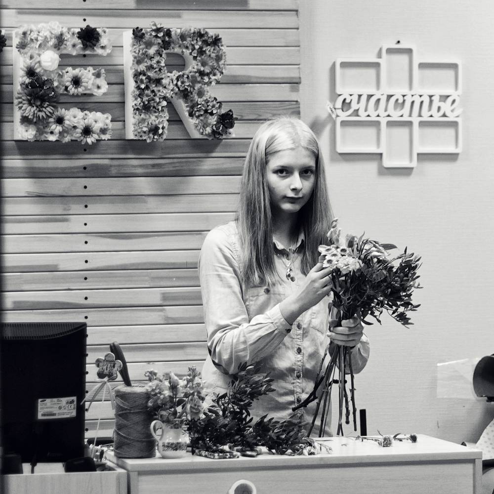 Mädchen verkaufen Glück