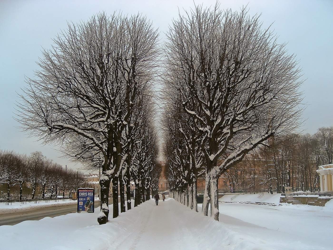 Durch zimnyay Bahn ...