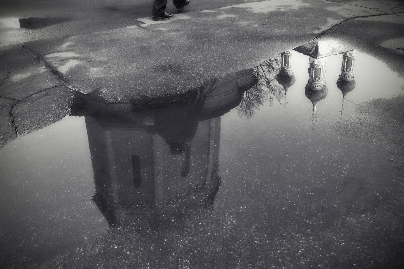 Auf dem Weg zum Tempel