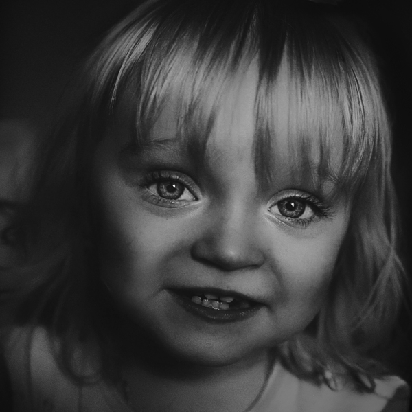 Portrait im Stil von Marlene Dietrich