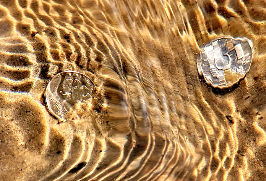 Werfen Sie eine Münze ...