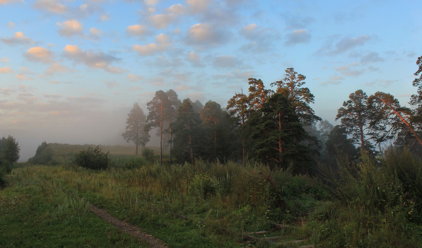 Morgen Farben sanften Licht