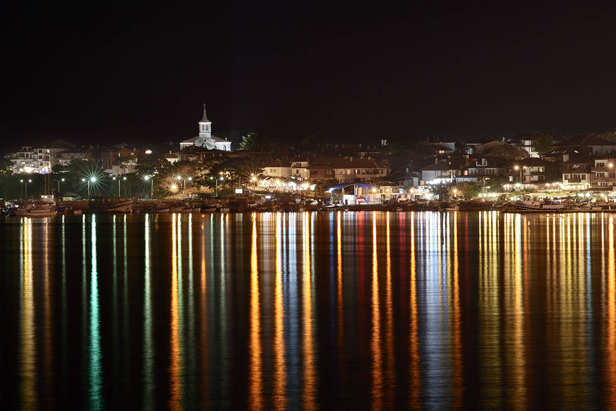 Blick auf die Altstadt Nessebar