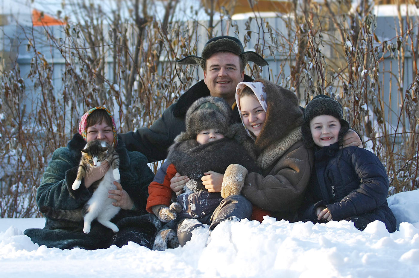 Selbstbildnis mit Familie