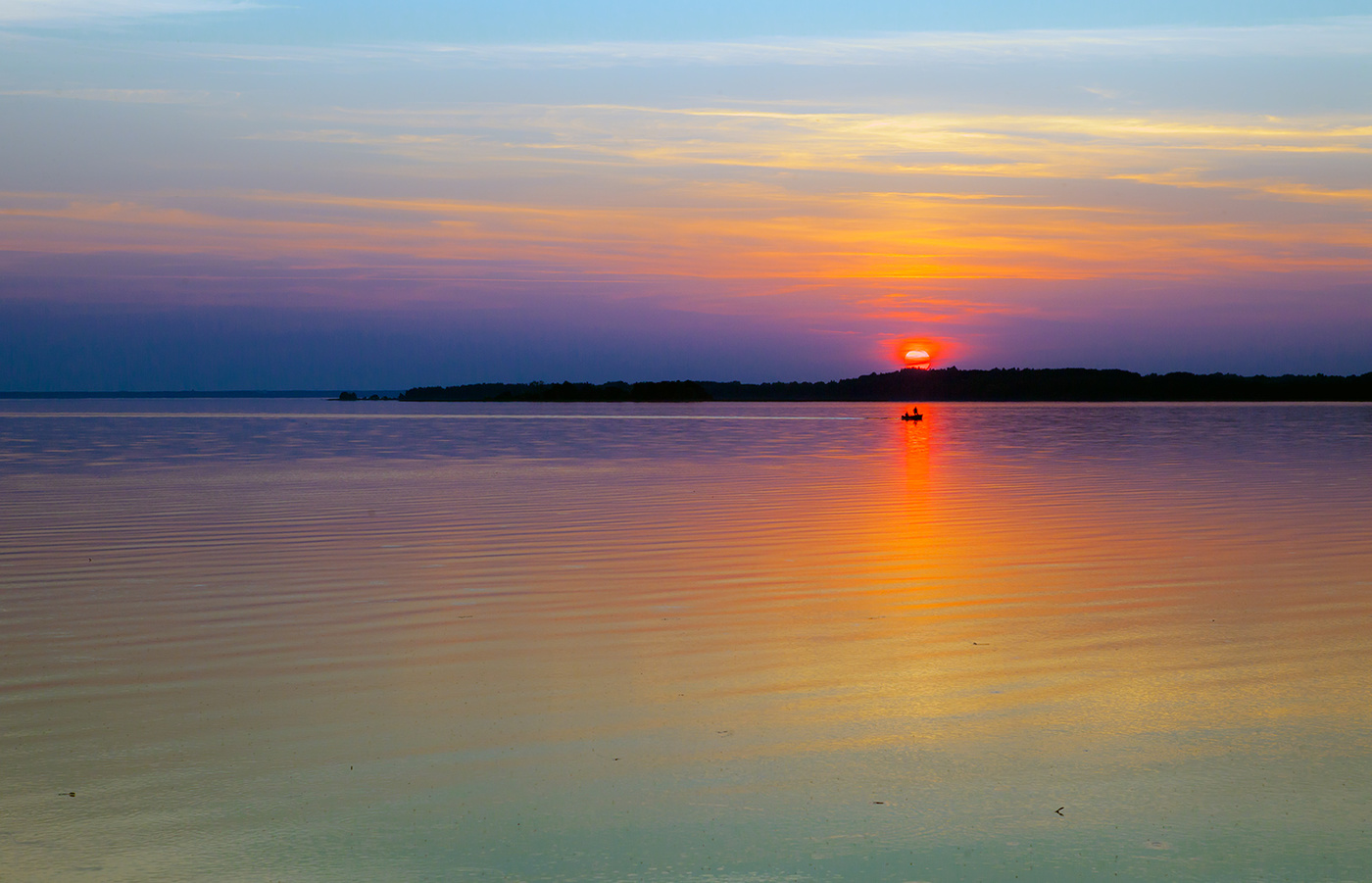 See Naroch, Sonnenuntergang