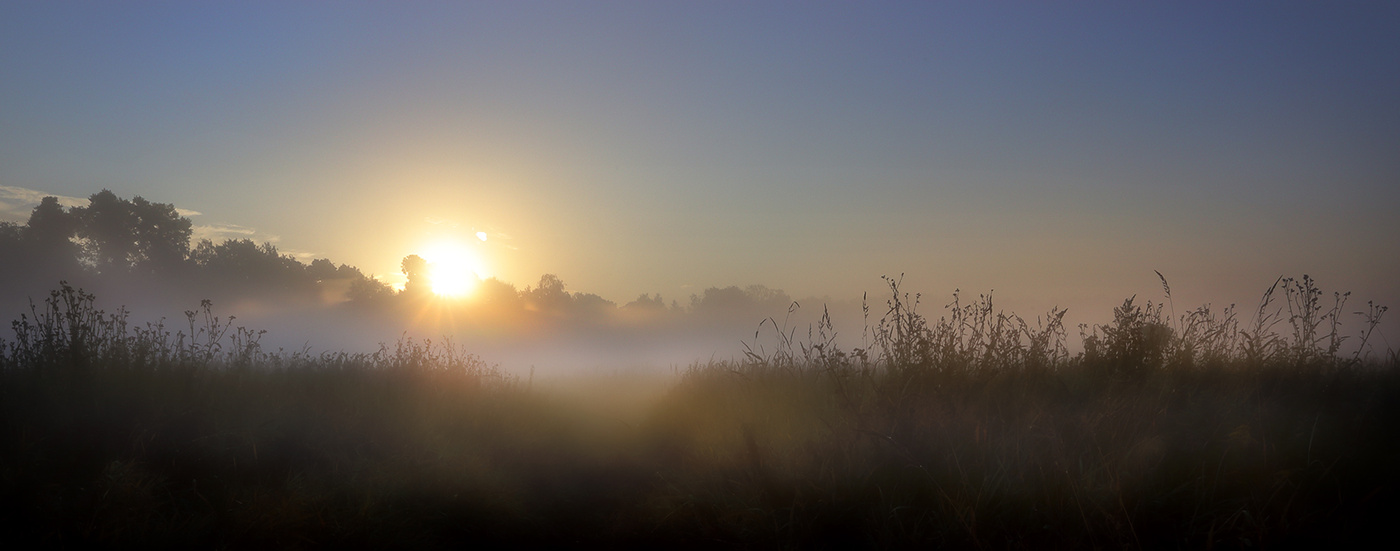 Morgendämmerung im August ...