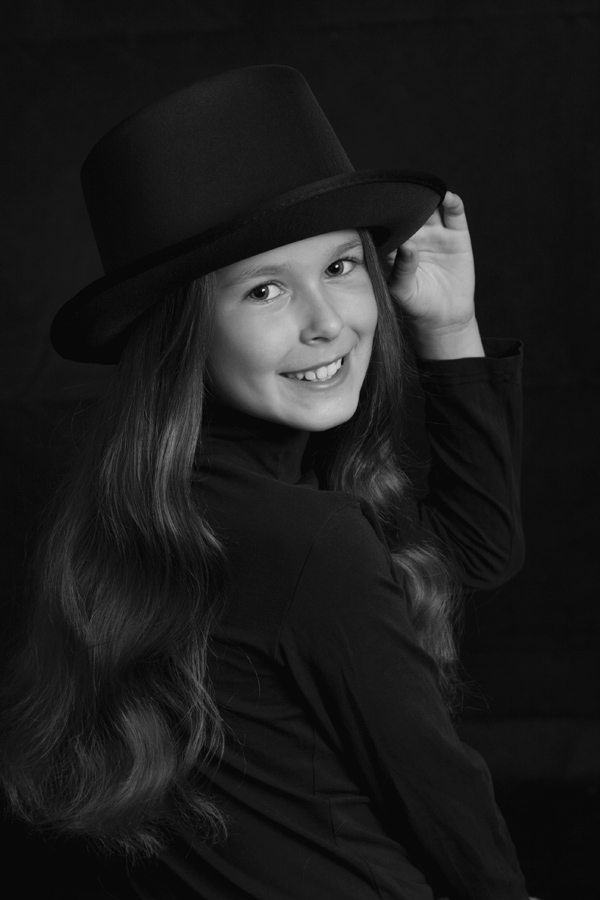 Schwarzweiss-Portrait