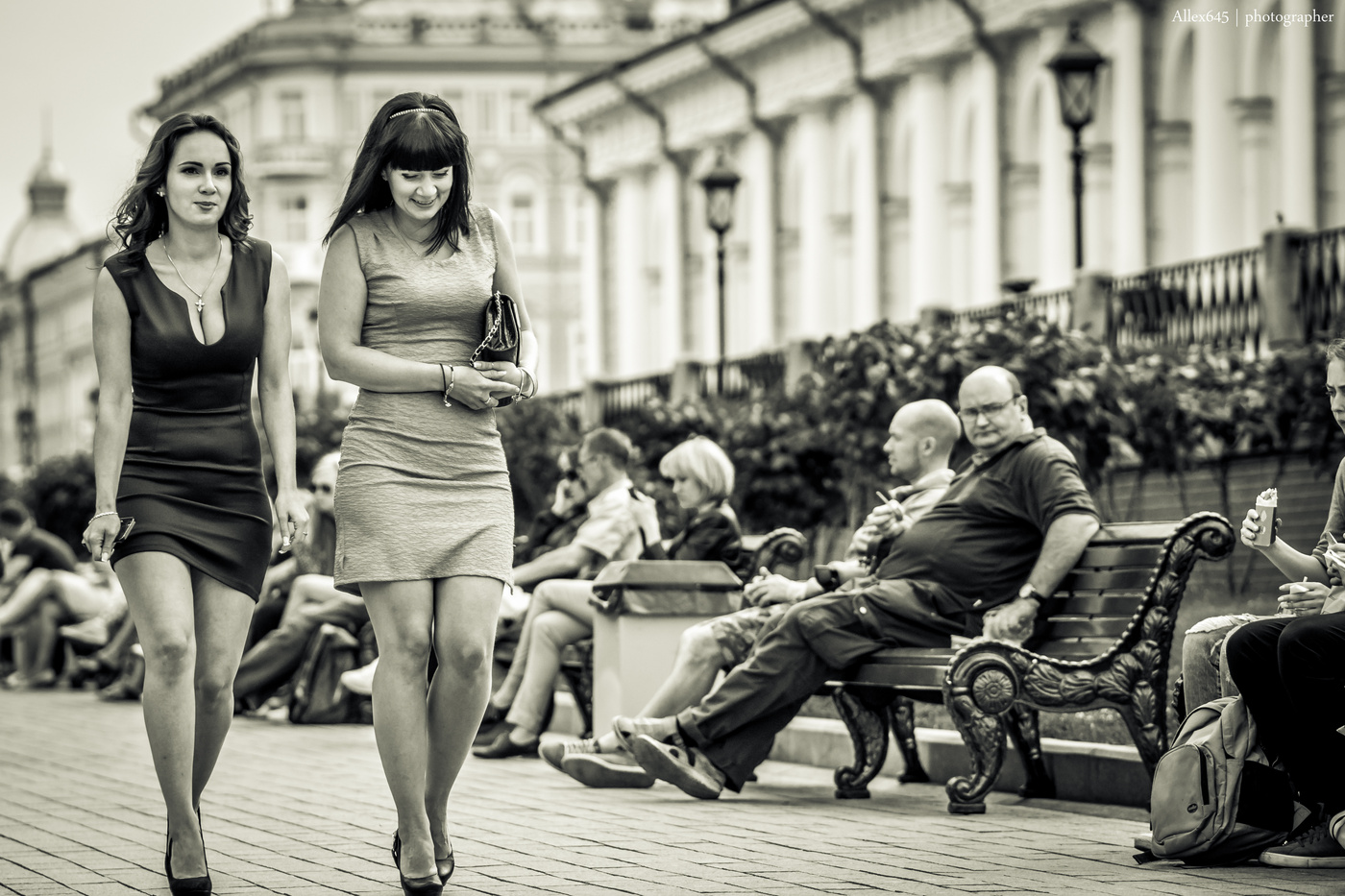 Straße Foto. Moskau.