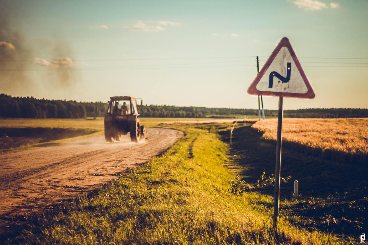 Ein Traktor, ist es nicht für irgendetwas!