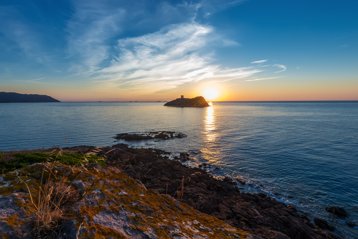 Sardischen Morgenröte