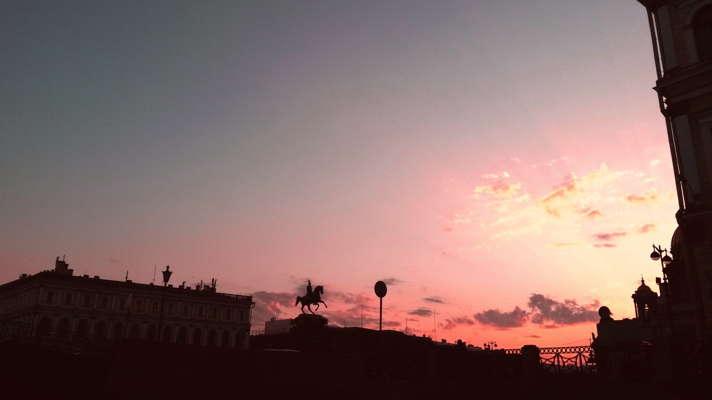 Abend in St. Petersburg