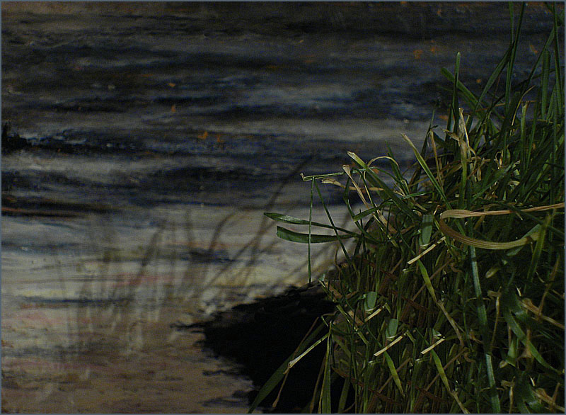 Nacht am Ufer der Oka